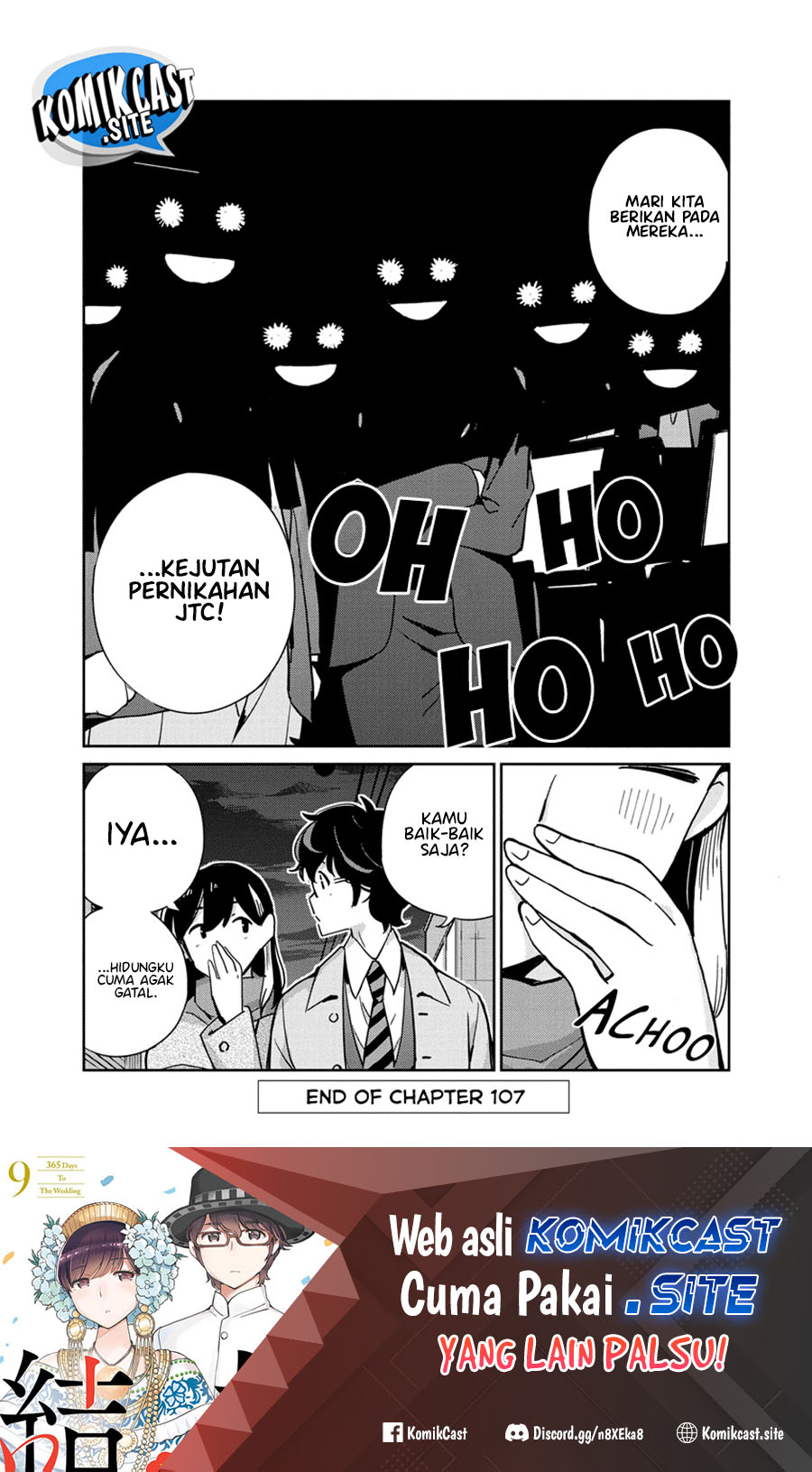 Kekkon Surutte, Hontou Desu ka? Chapter 107 Gambar 19